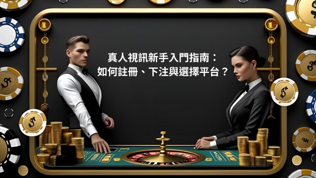 真人視訊新手入門指南:如何註冊、下注與選擇平台?