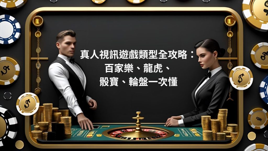 真人視訊遊戲類型全攻略：百家樂、龍虎、骰寶、輪盤一次懂